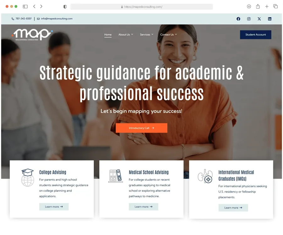 MAP Educational Consulting — Home