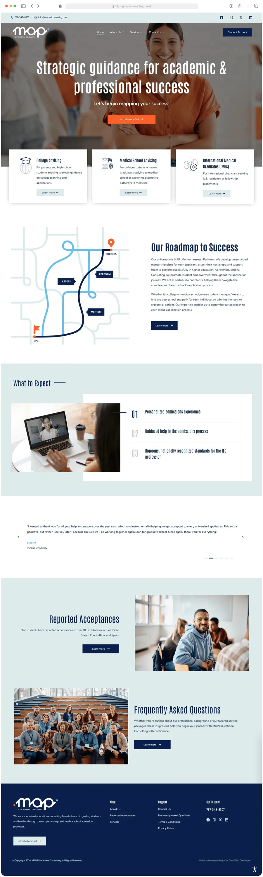 MAP Educational Consulting — Home