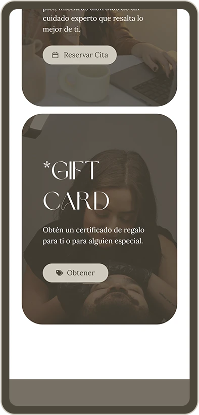 Gift Card — mobile